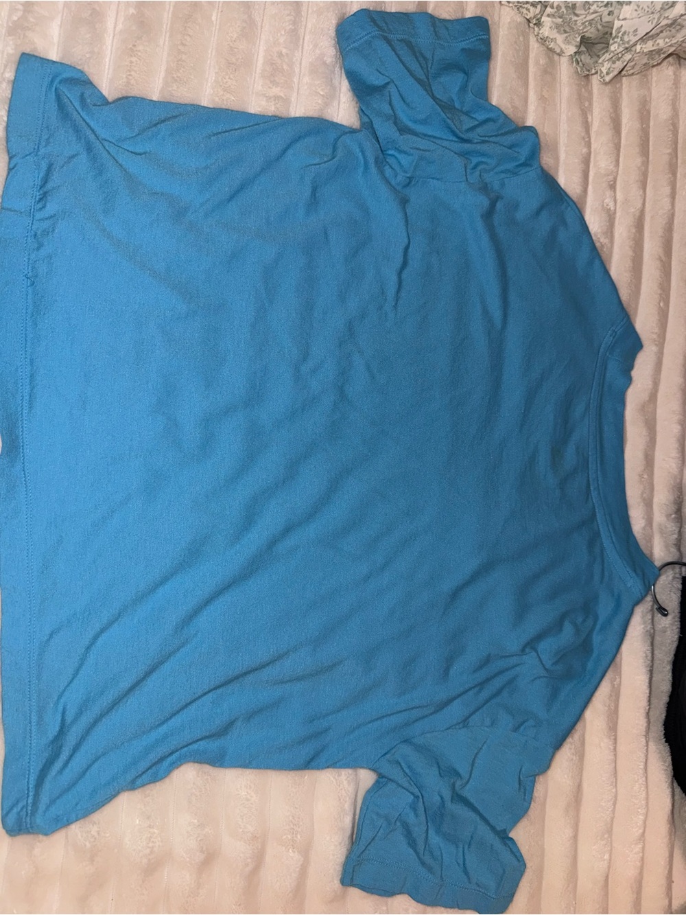 The North Face Teal Blue Logo T-Shirt - Picture 3 of 3